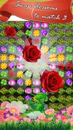 Blossom Crush Match 3 - Blosso - Screenshot 2
