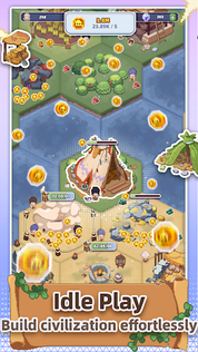 Pixel Civilization: Idle Game - Screenshot 1