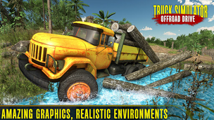 Truck Driver Offroad Sim - Screenshot 1
