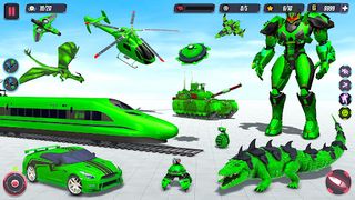 Animal Crocodile Robot Games - Screenshot 1