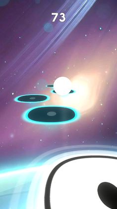 Jump and Slide in Starry Space - Screenshot 4