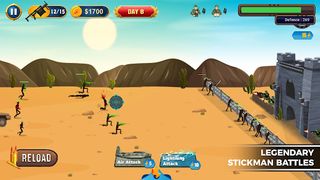 Stickman : Castle Defence - Screenshot 1