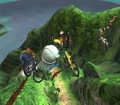 Downhill biking - Screenshot 3