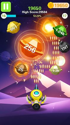 Rock Blast - Fire Ball - Screenshot 2