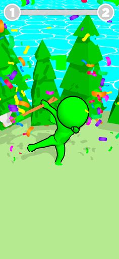 Lumberjack Race 3D - Screenshot 1