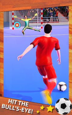 Shoot Goal - Indoor Soccer - Screenshot 2