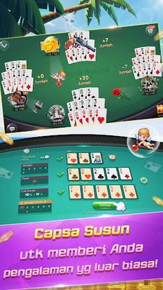 Capsa Susun - Domino 99 Gaple - Screenshot 2