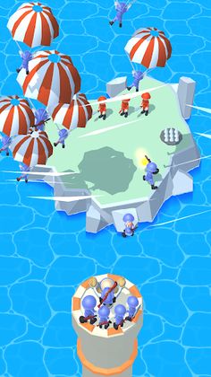 Windy Paratroopers - Screenshot 2