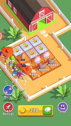 Merge Animal : Farm Defense - Screenshot 1