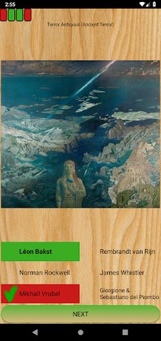 Painters Quiz Premium - Screenshot 1