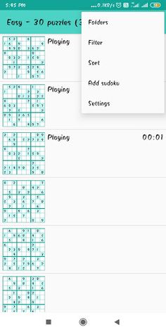 Sudoku Puzzle - 1 to 9 - Screenshot 2