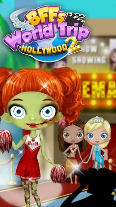 BFF World Trip Hollywood 2 - Screenshot 1