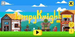 Jumpy Knight: Pixel Runner - Screenshot 1