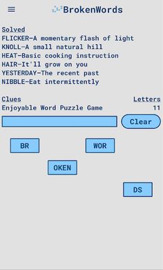 BrokenWords - Screenshot 2