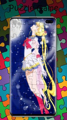 Sailor Moon game puzzle - Screenshot 1