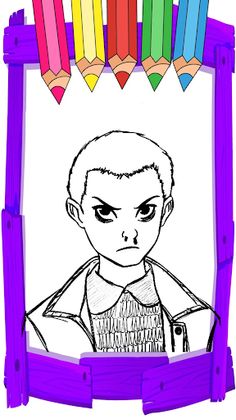 Stranger Things :Coloring Book - Screenshot 2