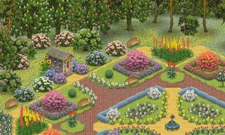 Inner Garden: Flower Garden 1 - Screenshot 2
