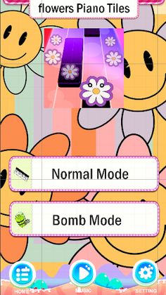 Happy flowers Swift -Tiles Hop - Screenshot 1