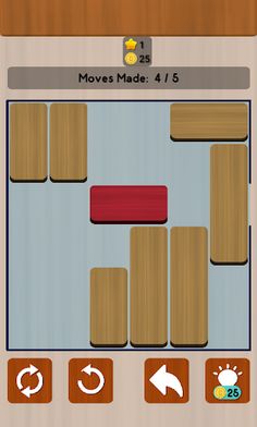 Unblock the red wood puzzle - Screenshot 4