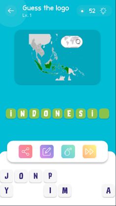 world map quiz - guess country - Screenshot 3