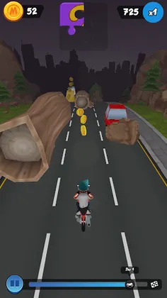 Moto Max: Endless Runner - Screenshot 4