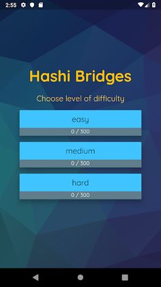 Hashi Bridges - Screenshot 1