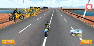 MotorBike Racer and Fighter 3D - Screenshot 1