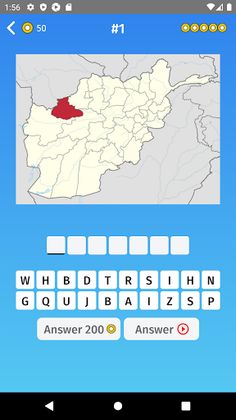 Afghanistan: Provinces & Distr - Screenshot 1