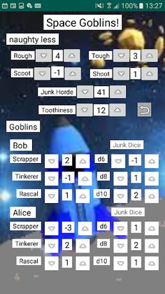 Space Goblins Tracker - Screenshot 1