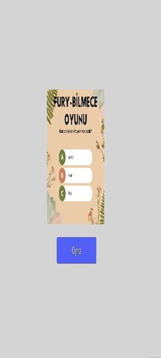 FURY Bilgi Yarışması - Screenshot 1