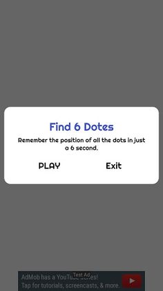 Find Dots Brain Training Game - Screenshot 3