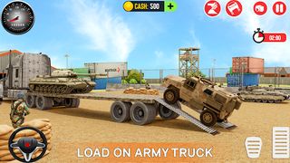 Army Car Games Truck Driving - Screenshot 3