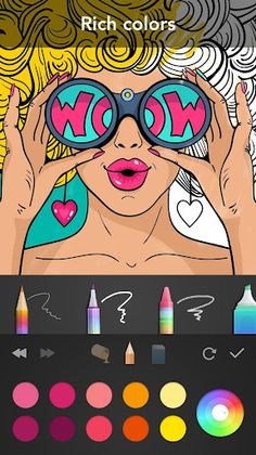 Girls Coloring Book - Screenshot 1