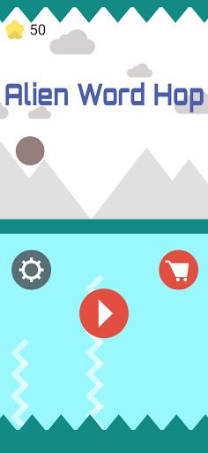 Alien Word Hop - Screenshot 1