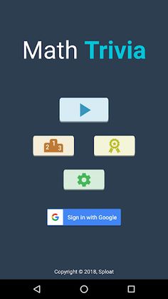 Math Trivia - Free Math Quiz - Screenshot 1