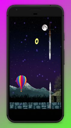Flappy Hot Air Balloon - Levit - Screenshot 3