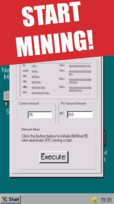 BitMiner95 Retro Clicker Game - Screenshot 4