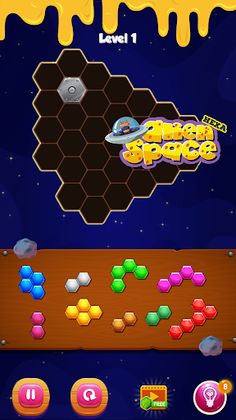 Alien Hexa Puzzle - Screenshot 3