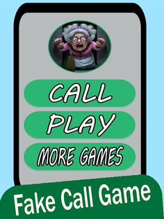 Fake Call Scary Granny Games - Screenshot 1