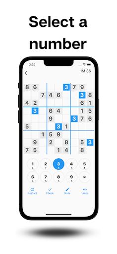 SudokuSin Game : Number Place - Screenshot 3