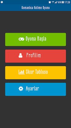 Osmanlıca Sözcük Oyunu - Screenshot 1