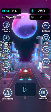 Moonlight Drive: Traffic Racer - Screenshot 2