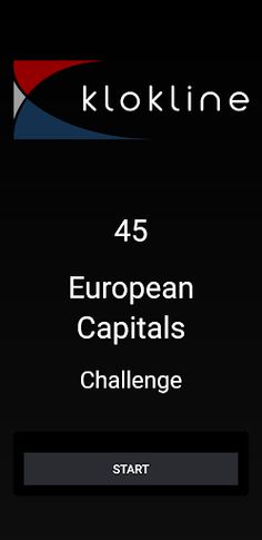45 European Capitals Challenge - Screenshot 1