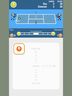 Touch Point Tennis - Screenshot 2