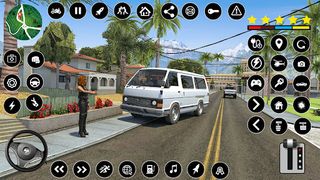 Van Taxi Games Offroad Driving - Screenshot 2