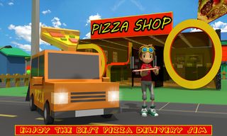 Blocky Pizza Delivery - Screenshot 3