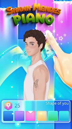 Shawn Mendes Piano Tiles - Screenshot 2