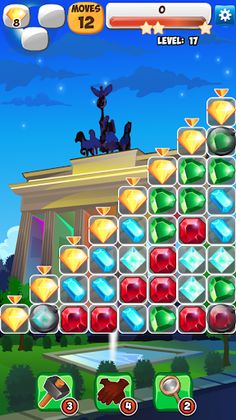 Shiny Jewels Match 3 - Screenshot 4