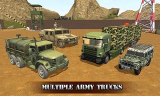 US OffRoad Army Truck Driver - Screenshot 2