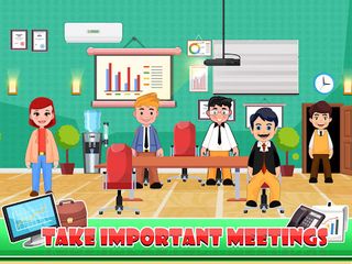 Pretend Play Office: Fun Life - Screenshot 2